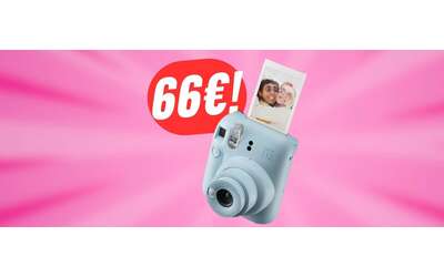 La fotocamera istantanea Fujifilm a 66€ è il REGALO PERFETTO per gli amanti del vintage!