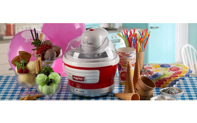 La macchina per fare il gelato in casa di Ariete è in OFFERTA su Amazon