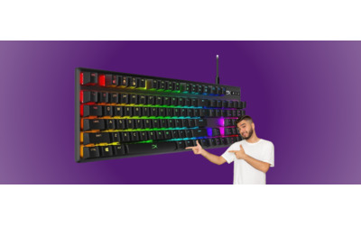 La tastiera meccanica da gaming cablata con RGB