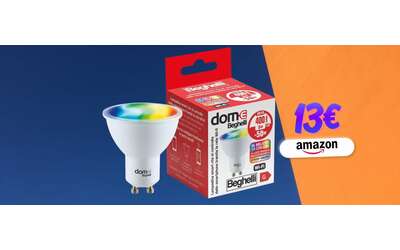 Lampadina Gu10? Comprala smart grazie a Beghelli (prezzaccio)