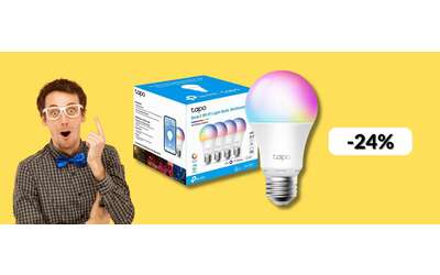Lampadina LED smart: con lei crei 16 mila colori in casa (app, Alexa e Google)