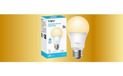 Lampadina WiFi E27 TP-Link a 7,99 euro: occasione Amazon (-40%)