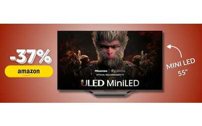 Lascia stare il Black Friday, la Hisense TV 55″ Mini-LED è già in sconto