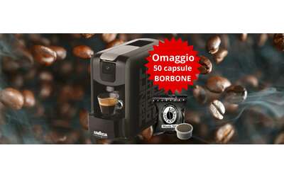 Lavazza EP Mini con omaggio di 50 capsule BORBONE a super prezzo
