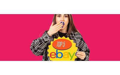 Le 5 OFFERTE BOMBA di OGGI su eBay da soli 58