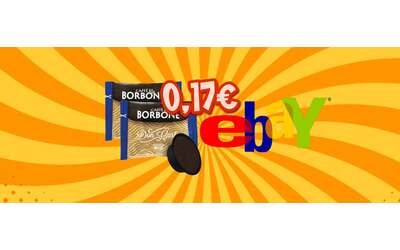 Le Capsule Caffè Borbone A Modo Mio a 0,17€ col Cyber Monday eBay