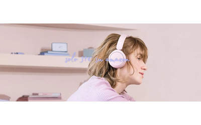 Le cuffie wireless Sony WH-CH520 scendono a 31 €: qualità top, prezzo mini