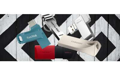 Le migliori chiavette USB fino a 1TB con spesa massima di 39€ (solo oggi)