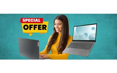 Lenovo IdeaPad 3 da 15,6 pollici, con i3 e Windows 11 in sconto di 121€