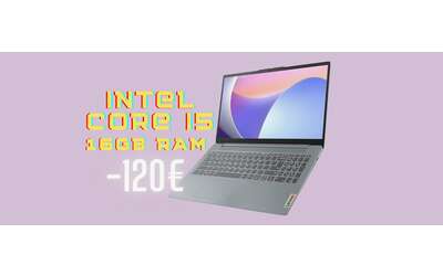 Lenovo IdeaPad Slim 3 con Intel Core i5 e 16GB RAM: performance TOP