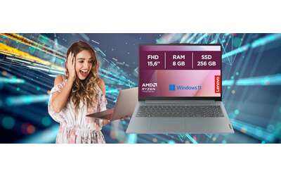 Lenovo IdeaPad Slim 3 da 15,6” con AMD Ryzen 3 scende al minimo storico