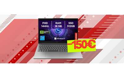 Lenovo LOQ: notebook da gaming con GeForce RTX 4050 in offerta imperdibile