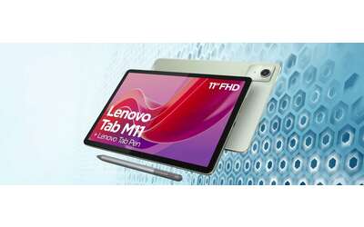 Lenovo Tab M11 è un ottimo tablet senza spendere un capitale (199€)
