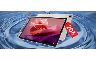 Lenovo Tab P12 con display gigante da 12,7″ e Pen Plus inclusa (minimo storico)