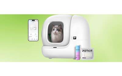 Lettiera per gatti automatica in MAXI OFFERTA stop a paletta e cattivi odori