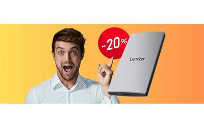Lexar ES3 da 1TB: SSD portatile robusto per avere i dati a portata di mano