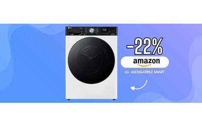 LG fa diventare l’asciugatrice Smart: 9KG e sistema autopulente (-22%)
