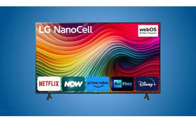LG NanoCell 55” 2024 in Offerta a 479€: super sconto del 36%