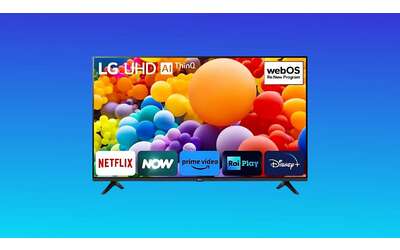 LG UHD 43” Serie UT73: smart TV 4K con il 27% di sconto su Amazon