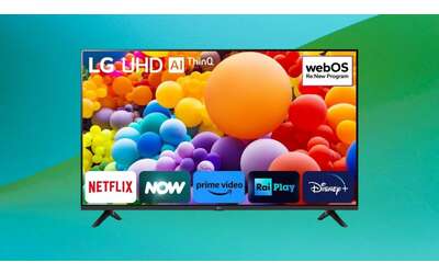 LG UHD 55’’ Serie UT73: Smart TV 4K a 359€, risparmi il 35%