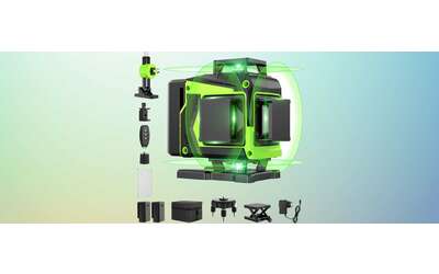 Livella laser 16 linee 4×360° con autolivellamento in OFFERTA A TEMPO