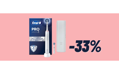 Lo spazzolino elettrico Oral-B in sconto