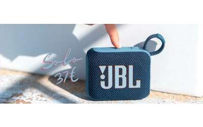 Lo speaker Bluetooth portatile JBL GO 4 è straordinario e ora in sconto a 37€