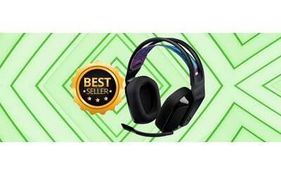 Logitech G535 LIGHTSPEED: cuffie wireless con microfono per giocare da pro