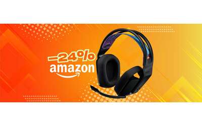 Logitech G535 LIGHTSPEED: cuffie wireless da gaming professionali con microfono