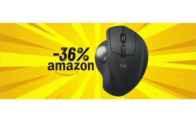 Logitech MX Ergo S: mouse trackball wireless che migliora la postura per zero fatica