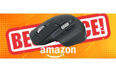 Logitech MX Master 3S è un mouse wireless che non ha rivali (-48%)