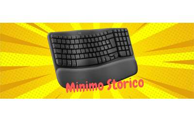 Logitech Wave Keys: tastiera wireless con supporto per i polsi, la scelta migliore