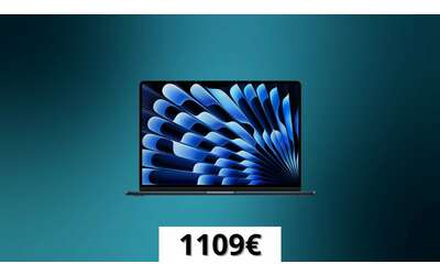 MacBook Air 15″ con chip M3: sconto galattico, ti basta usare questo codice
