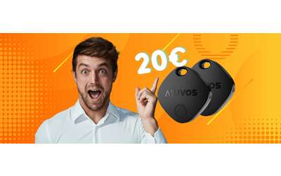 Mai più oggetti smarriti con ATUVOS Smart Air Tracker Tag, 2 localizzatori a 20€