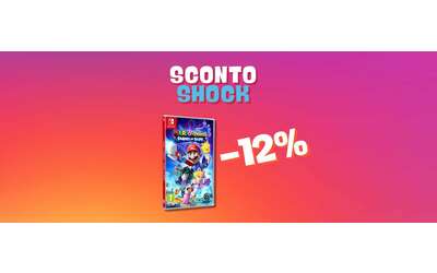 Mario + Rabbids Sparks of Hope in sconto SHOCK (-12%)