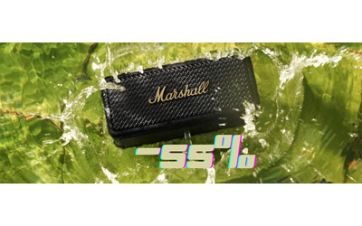 Marshall Emberton II speaker Bluetooth dal suono inconfondibile e design unico al 55