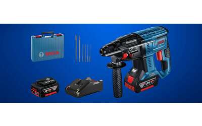 Martello perforatore Bosch: il kit esclusivo Amazon in offerta per Natale (-28%)