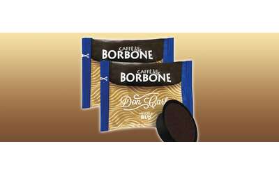 Maxi scorta grande offerta 100 capsule Caff Borbone al 23 di sconto
