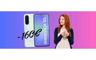 Medio gamma senza spendere un capitale? Samsung Galaxy A36 5G (-35%)