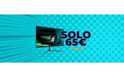 Mega Monitor da 23″ e 100Hz a soli 65€ su Amazon