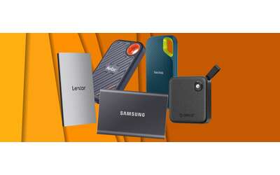 Mega sconti Amazon su questi 5 SSD portatili con spesa massima di 102€