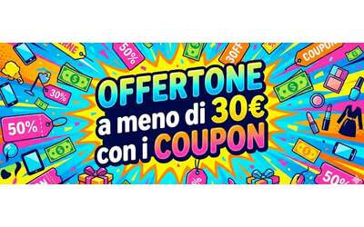 Mercatino di Natale su Amazon OFFERTONE a meno di 30 con i coupon