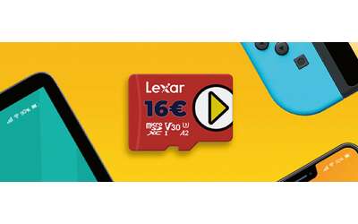 MicroSD Lexar 128GB a meno di 20 da avere adesso