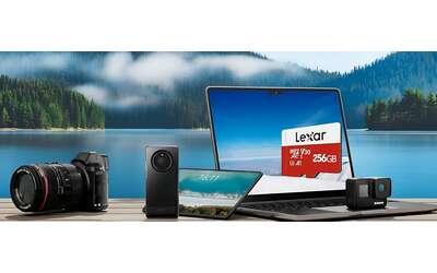 MicroSD Lexar 256GB a prezzo FOLLE su Amazon solo oggi