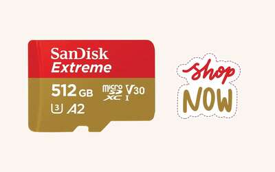 MicroSD SanDisk Extreme PRO da 512GB + adattatore SD e RescuePRO Deluxe scontati del 40% su Amazon