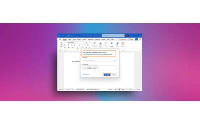 Microsoft sceglie per te: tutti i documenti Word salvati sul cloud