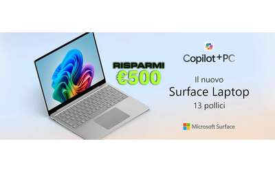 Microsoft Surface Copilot PC RISPARMIA 500 al Black Friday Amazon