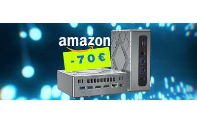 Mini PC con Intel Core i5, 32GB di RAM e SSD da 512GB per fare di tutto (-70€)