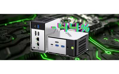 Mini PC con Ryzen 5 Pro 16GB di RAM e SSD da 512GB scontato al 44 best buy