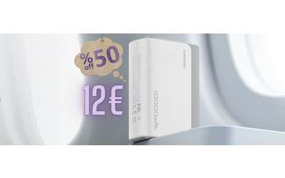 Mini Power Bank da 30W con 2 uscite in sconto a metà prezzo (solo 12€)